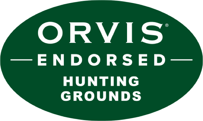 Orvis Endorsed Hunting Grounds green logo